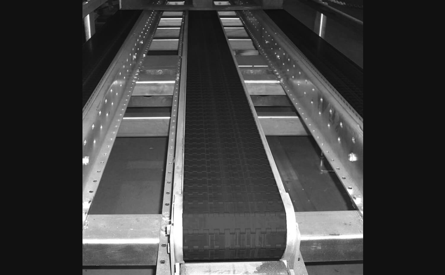 Transportador de Corrente Plástica de Banda Modular